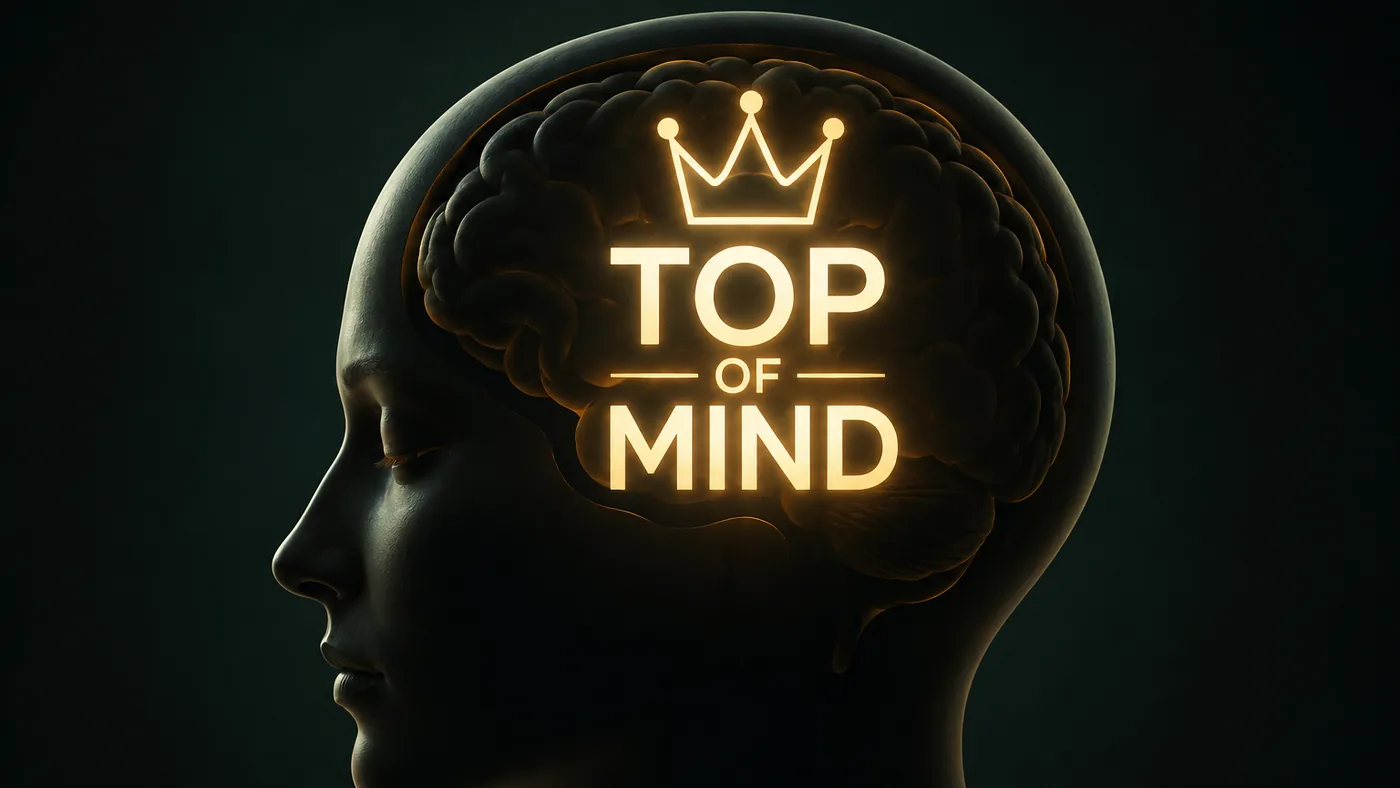 Top of mind — ong ostida birinchi darajaga chiqish