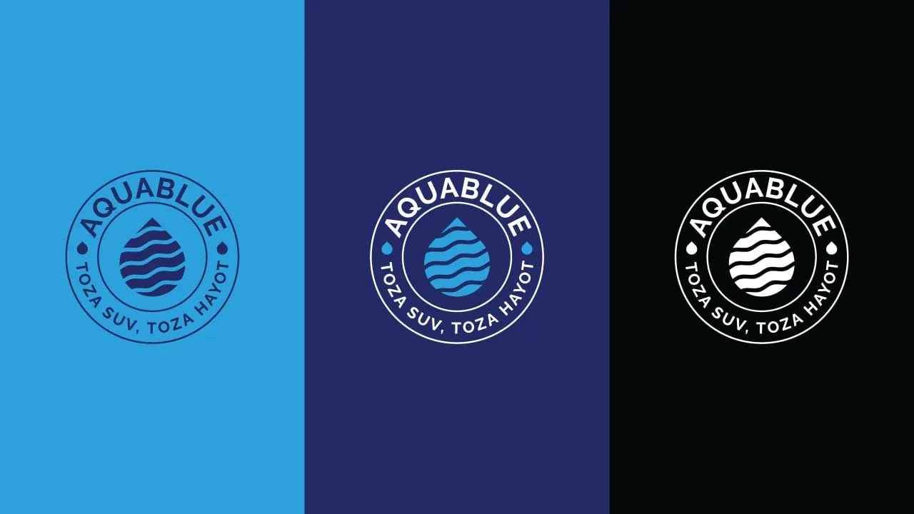 Aquablue — brend loyihasi