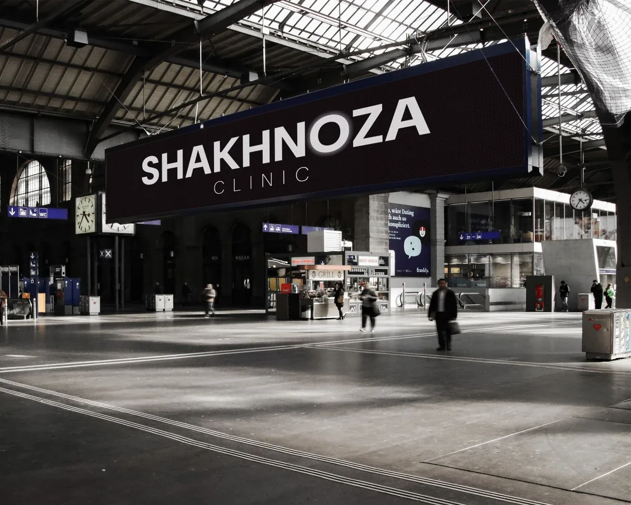 Shakhnoza Clinic — brend loyihasi